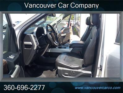 2016 Ford F-150 SuperCrew 4x4 Lariat! Leather! 1 Local Owner!  Moonroof! Clean Title! Strong Carfax History! Impressive! - Photo 10 - Vancouver, WA 98665