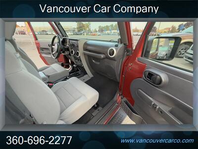 2009 Jeep Wrangler 4x4 Sahara! Automatic! Hardtop! Only 89,000 Miles!  Clean Title! Good Carfax! Great Value! Impressive! - Photo 17 - Vancouver, WA 98665