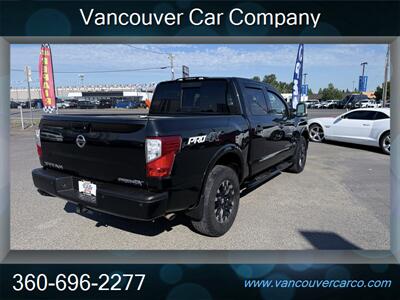 2019 Nissan Titan Crew Cab PRO-4X! Clean Title! Leather! Local! Powerful V-8 Rated at 390hp! Great Price Point! Impressive! - Photo 7 - Vancouver, WA 98665