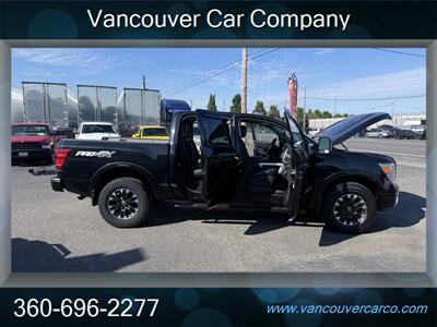 2019 Nissan Titan Crew Cab PRO-4X! Clean Title! Leather! Local! Powerful V-8 Rated at 390hp! Great Price Point! Impressive! - Photo 12 - Vancouver, WA 98665