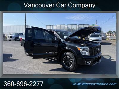 2019 Nissan Titan Crew Cab PRO-4X! Clean Title! Leather! Local! Powerful V-8 Rated at 390hp! Great Price Point! Impressive! - Photo 30 - Vancouver, WA 98665