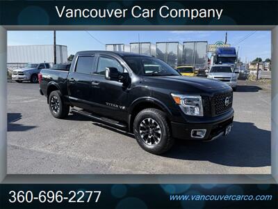 2019 Nissan Titan Crew Cab PRO-4X! Clean Title! Leather! Local! Powerful V-8 Rated at 390hp! Great Price Point! Impressive! - Photo 8 - Vancouver, WA 98665
