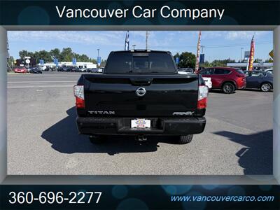 2019 Nissan Titan Crew Cab PRO-4X! Clean Title! Leather! Local! Powerful V-8 Rated at 390hp! Great Price Point! Impressive! - Photo 6 - Vancouver, WA 98665