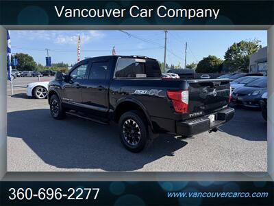2019 Nissan Titan Crew Cab PRO-4X! Clean Title! Leather! Local! Powerful V-8 Rated at 390hp! Great Price Point! Impressive! - Photo 5 - Vancouver, WA 98665
