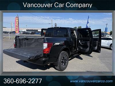 2019 Nissan Titan Crew Cab PRO-4X! Clean Title! Leather! Local! Powerful V-8 Rated at 390hp! Great Price Point! Impressive! - Photo 33 - Vancouver, WA 98665