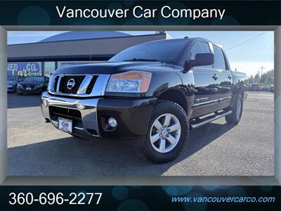 2014 Nissan Titan SV Crew Cab 4x4! Local Truck! Low Miles! Clean Title! Strong Carfax! Good Service Records! Impressive! - Photo 36 - Vancouver, WA 98665