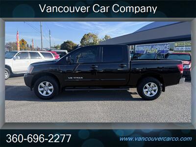 2014 Nissan Titan SV Crew Cab 4x4! Local Truck! Low Miles! Clean Title! Strong Carfax! Good Service Records! Impressive! - Photo 1 - Vancouver, WA 98665