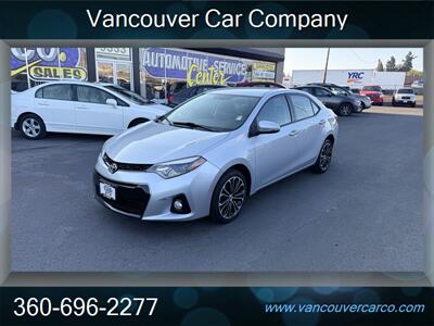 2016 Toyota Corolla S Plus! Automatic! Local Car! Low Miles!  Clean Title! Strong Carfax History! Great Value! - Photo 3 - Vancouver, WA 98665