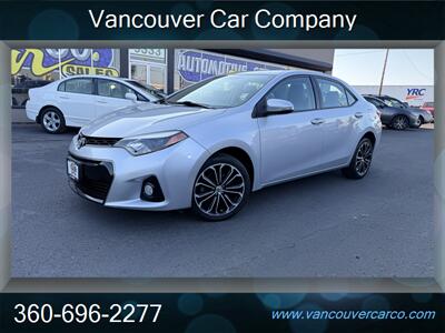 2016 Toyota Corolla S Plus! Automatic! Local Car! Low Miles!  Clean Title! Strong Carfax History! Great Value! - Photo 2 - Vancouver, WA 98665