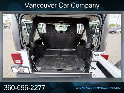 2018 Jeep Wrangler JK Unlimited Sahara! Hardtop! Local! Clean Title! Automatic! Good Carfax History! Off-The-Grid Ready! Great Value! Impressive! - Photo 20 - Vancouver, WA 98665
