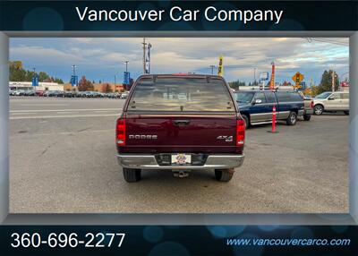 2004 Dodge Ram 1500 4x4 SLT 4dr Quad Cab! Local Truck! Low Miles!  Clean Title! Strong Carfax History! IT'S A HEMI! - Photo 5 - Vancouver, WA 98665