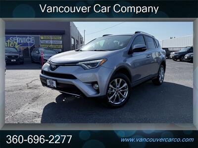 2016 Toyota RAV4 Limited AWD! Loaded! Leather! Low Miles!  Clean Title! Good Carfax! Impressive! Locally Owned! - Photo 24 - Vancouver, WA 98665