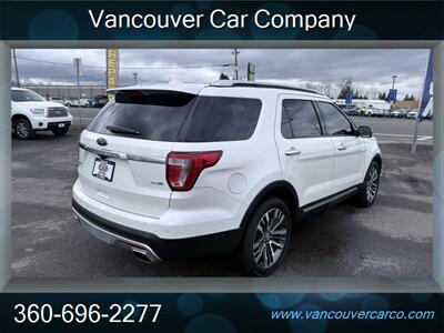 2016 Ford Explorer Platinum 4x4! 3rd Row! Moon Roof! Leather! Local!  Clean Title! Strong Carfax History! Low Miles! Impressive! - Photo 6 - Vancouver, WA 98665
