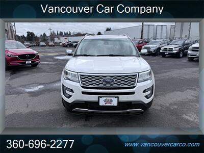 2016 Ford Explorer Platinum 4x4! 3rd Row! Moon Roof! Leather! Local!  Clean Title! Strong Carfax History! Low Miles! Impressive! - Photo 9 - Vancouver, WA 98665