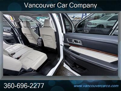 2016 Ford Explorer Platinum 4x4! 3rd Row! Moon Roof! Leather! Local!  Clean Title! Strong Carfax History! Low Miles! Impressive! - Photo 31 - Vancouver, WA 98665