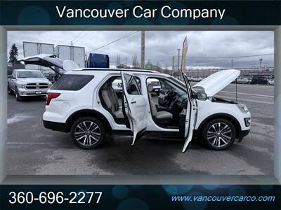 2016 Ford Explorer Platinum 4x4! 3rd Row! Moon Roof! Leather! Local!  Clean Title! Strong Carfax History! Low Miles! Impressive! - Photo 12 - Vancouver, WA 98665