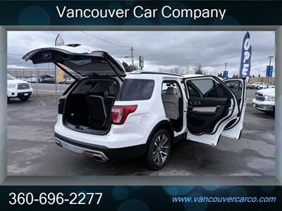 2016 Ford Explorer Platinum 4x4! 3rd Row! Moon Roof! Leather! Local!  Clean Title! Strong Carfax History! Low Miles! Impressive! - Photo 38 - Vancouver, WA 98665