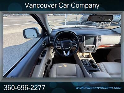2014 Dodge Durango Limited AWD! Loaded! Leather! 3rd Row! Low Miles!  Clean Title! Strong Carfax History! Locally Owned! Impressive! - Photo 34 - Vancouver, WA 98665