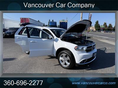 2014 Dodge Durango Limited AWD! Loaded! Leather! 3rd Row! Low Miles!  Clean Title! Strong Carfax History! Locally Owned! Impressive! - Photo 35 - Vancouver, WA 98665
