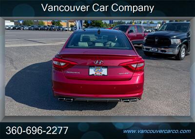 2015 Hyundai SONATA Sport 2.0T! 1 Owner! Leather! Moonroof!  Clean Title! Good Carfax! Great Value! - Photo 4 - Vancouver, WA 98665