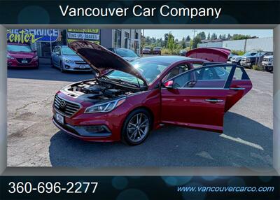 2015 Hyundai SONATA Sport 2.0T! 1 Owner! Leather! Moonroof!  Clean Title! Good Carfax! Great Value! - Photo 34 - Vancouver, WA 98665