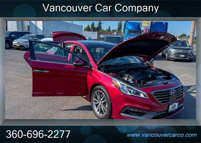 2015 Hyundai SONATA Sport 2.0T! 1 Owner! Leather! Moonroof!  Clean Title! Good Carfax! Great Value! - Photo 33 - Vancouver, WA 98665
