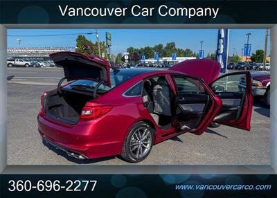 2015 Hyundai SONATA Sport 2.0T! 1 Owner! Leather! Moonroof!  Clean Title! Good Carfax! Great Value! - Photo 31 - Vancouver, WA 98665