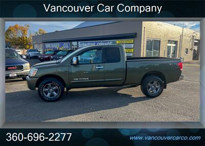 2005 Nissan Titan 4dr King Cab SE 4x4! Local Adult Owned! Low Miles!  Clean Title! Great Carfax History! Impressive! - Photo 1 - Vancouver, WA 98665