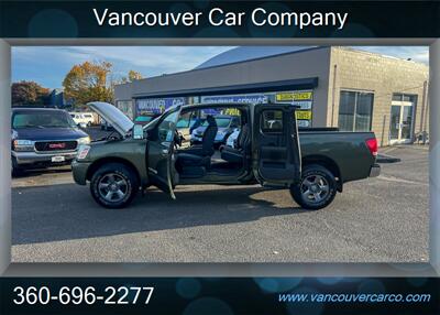 2005 Nissan Titan 4dr King Cab SE 4x4! Local Adult Owned! Low Miles!  Clean Title! Great Carfax History! Impressive! - Photo 11 - Vancouver, WA 98665