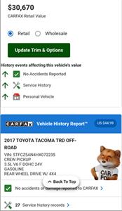 2017 Toyota Tacoma 4x4 TRD Off-Road! Adventure Ready! Low Miles!  Clean Title! Strong Carfax History! Impressive! - Photo 2 - Vancouver, WA 98665