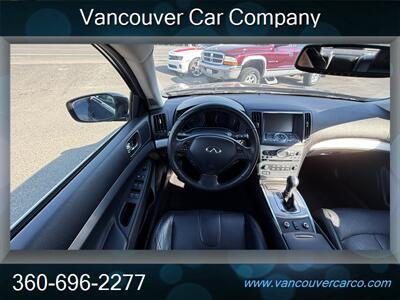 2011 INFINITI G25x AWD! Cool Car! Clean Title! Low Miles! Fast! Fun! Sports Sedan!  Locally Owned! Strong Carfax Report! Great Price Point! - Photo 27 - Vancouver, WA 98665