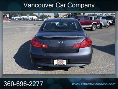 2011 INFINITI G25x AWD! Cool Car! Clean Title! Low Miles! Fast! Fun! Sports Sedan!  Locally Owned! Strong Carfax Report! Great Price Point! - Photo 6 - Vancouver, WA 98665