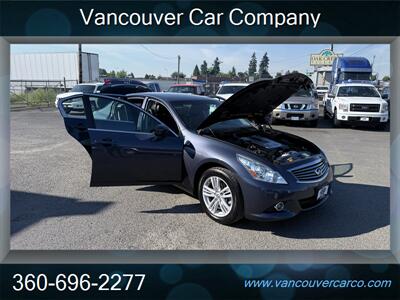 2011 INFINITI G25x AWD! Cool Car! Clean Title! Low Miles! Fast! Fun! Sports Sedan!  Locally Owned! Strong Carfax Report! Great Price Point! - Photo 29 - Vancouver, WA 98665