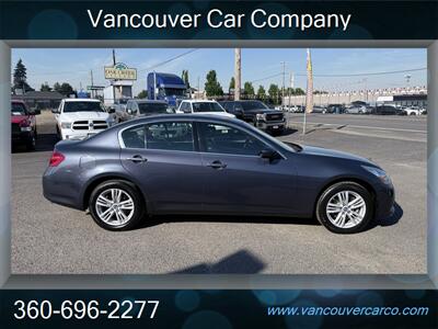 2011 INFINITI G25x AWD! Cool Car! Clean Title! Low Miles! Fast! Fun! Sports Sedan!  Locally Owned! Strong Carfax Report! Great Price Point! - Photo 8 - Vancouver, WA 98665