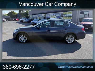 2011 INFINITI G25x AWD! Cool Car! Clean Title! Low Miles! Fast! Fun! Sports Sedan!  Locally Owned! Strong Carfax Report! Great Price Point! - Photo 2 - Vancouver, WA 98665