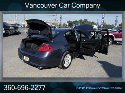2011 INFINITI G25x AWD! Cool Car! Clean Title! Low Miles! Fast! Fun! Sports Sedan!  Locally Owned! Strong Carfax Report! Great Price Point! - Photo 32 - Vancouver, WA 98665
