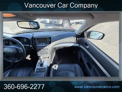 2011 INFINITI G25x AWD! Cool Car! Clean Title! Low Miles! Fast! Fun! Sports Sedan!  Locally Owned! Strong Carfax Report! Great Price Point! - Photo 28 - Vancouver, WA 98665
