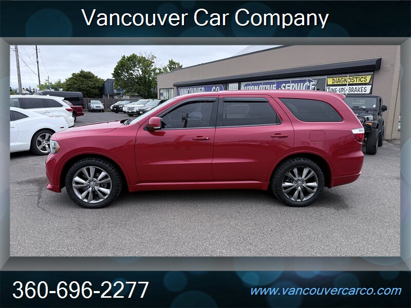 2012 Dodge Durango AWD R/T! Adult Owned! Clean Title! It's A HEMI!  Low Miles! Locally Owned! Loaded! Leather! Moonroof! Impressive!
