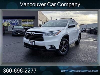 2016 Toyota Highlander XLE AWD! 3rd Row! Leather! Loaded! Low Miles! Clean Title! Great Carfax History! Local Vehicle! Impressive! - Photo 35 - Vancouver, WA 98665