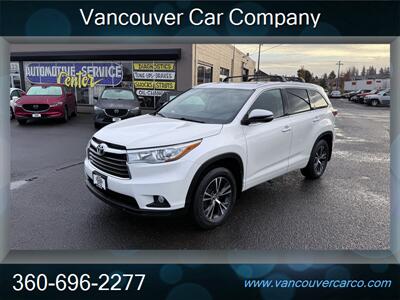 2016 Toyota Highlander XLE AWD! 3rd Row! Leather! Loaded! Low Miles! Clean Title! Great Carfax History! Local Vehicle! Impressive! - Photo 10 - Vancouver, WA 98665