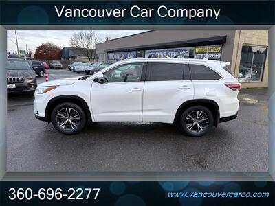 2016 Toyota Highlander XLE AWD! 3rd Row! Leather! Loaded! Low Miles! Clean Title! Great Carfax History! Local Vehicle! Impressive! - Photo 2 - Vancouver, WA 98665