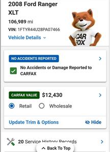 2008 Ford Ranger SuperCab! SPORT! Rare V-6 5 Spd Manual! Low Miles! Clean Title! Carfax Certified! Great Value! - Photo 2 - Vancouver, WA 98665