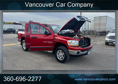 2006 Dodge Ram 2500 SLT Quad Cab 4x4! Big Horn! Low Miles!  Rust Free Local Truck! Clean Title! Good Carfax! IT'S A HEMI! - Photo 31 - Vancouver, WA 98665