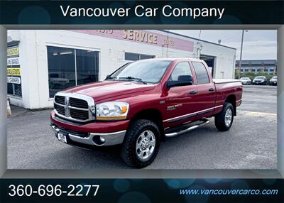 2006 Dodge Ram 2500 SLT Quad Cab 4x4! Big Horn! Low Miles!  Rust Free Local Truck! Clean Title! Good Carfax! IT'S A HEMI! - Photo 3 - Vancouver, WA 98665