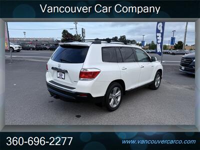 2013 Toyota Highlander AWD Limited! Loaded! 3rd Row! Only 68,000 Miles!  Clean Title! Strong Carfax History! Great Local Servicing! Impressive! - Photo 6 - Vancouver, WA 98665