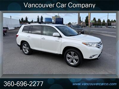 2013 Toyota Highlander AWD Limited! Loaded! 3rd Row! Only 68,000 Miles!  Clean Title! Strong Carfax History! Great Local Servicing! Impressive! - Photo 8 - Vancouver, WA 98665
