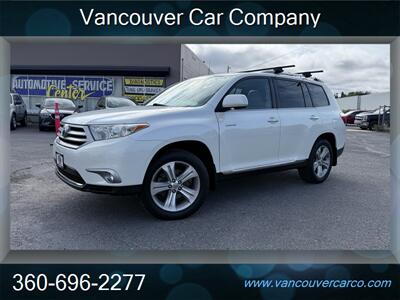 2013 Toyota Highlander AWD Limited! Loaded! 3rd Row! Only 68,000 Miles!  Clean Title! Strong Carfax History! Great Local Servicing! Impressive! - Photo 2 - Vancouver, WA 98665