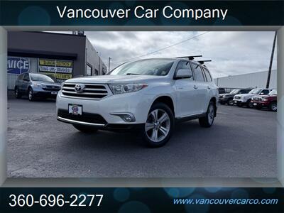 2013 Toyota Highlander AWD Limited! Loaded! 3rd Row! Only 68,000 Miles!  Clean Title! Strong Carfax History! Great Local Servicing! Impressive! - Photo 35 - Vancouver, WA 98665