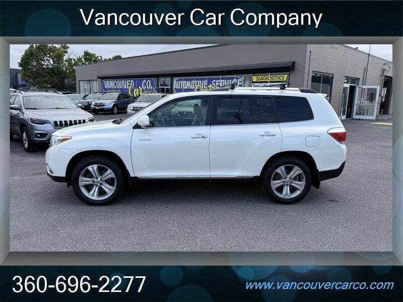 2013 Toyota Highlander AWD Limited! Loaded! 3rd Row! Only 68,000 Miles! Clean Title! Strong Carfax History! Great Local Servicing! Impressive! - Photo 1 - Vancouver, WA 98665