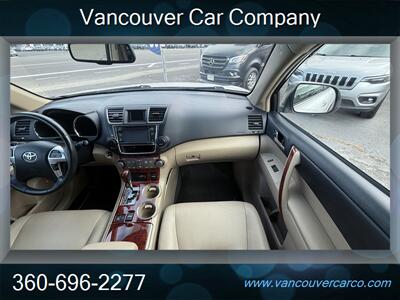 2013 Toyota Highlander AWD Limited! Loaded! 3rd Row! Only 68,000 Miles!  Clean Title! Strong Carfax History! Great Local Servicing! Impressive! - Photo 26 - Vancouver, WA 98665